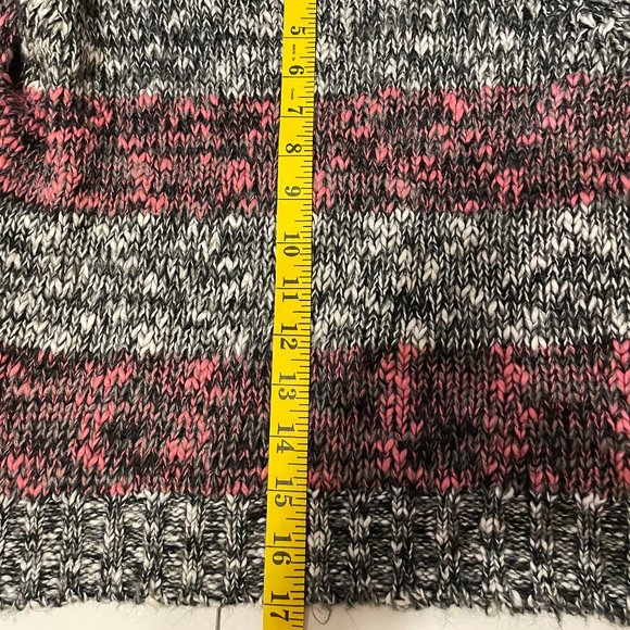 Wet Seal Women Stripped Multicolor Wool Blend  Knit Sweater - Picture 5 of 6